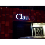 preço de letras em led para fachada comercial Águas Claras